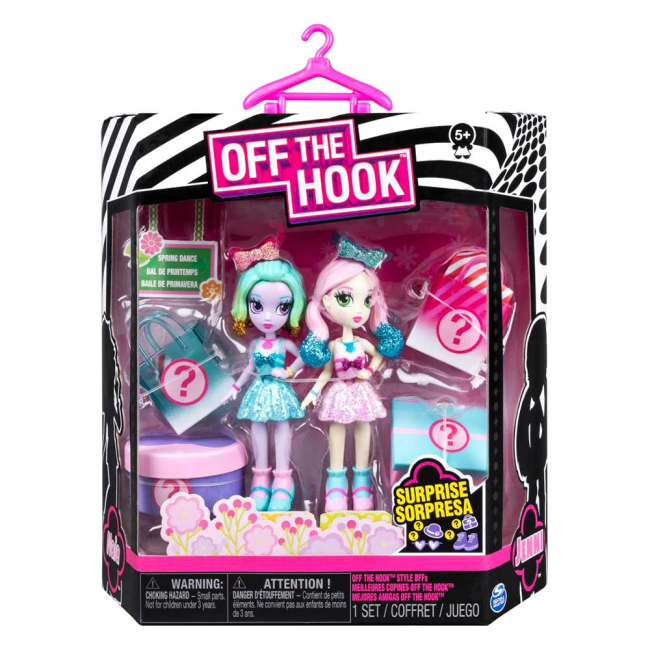 Куклы - Набор Off the Hook Весеннее диско Ная и Дженни сюрприз (SM74301/0007)#5