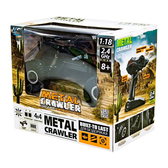 Радиоуправляемые модели - Машинка Sulong Toys Off road crawler Tiger на радиоуправлении 1:18 матовый черный (SL-111RHMBl)#3