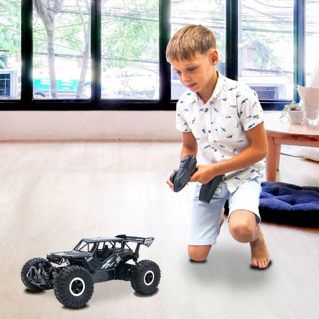 Радиоуправляемые модели - Машинка Sulong Toys Off road crawler Speed king на радиоуправлении 1:14 черный металлик (SL-153RHMBl)#5