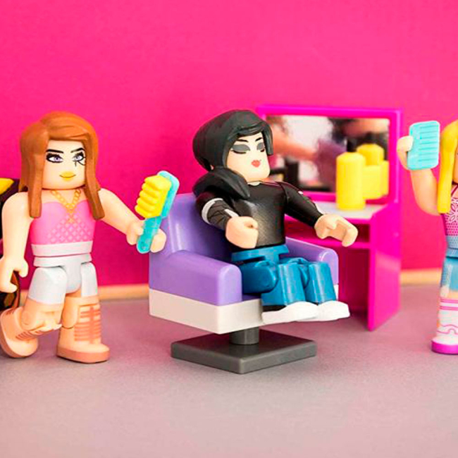 Фигурки персонажей - Набор Roblox Mix & match Stylz salon makeup W2 (19863R)#4