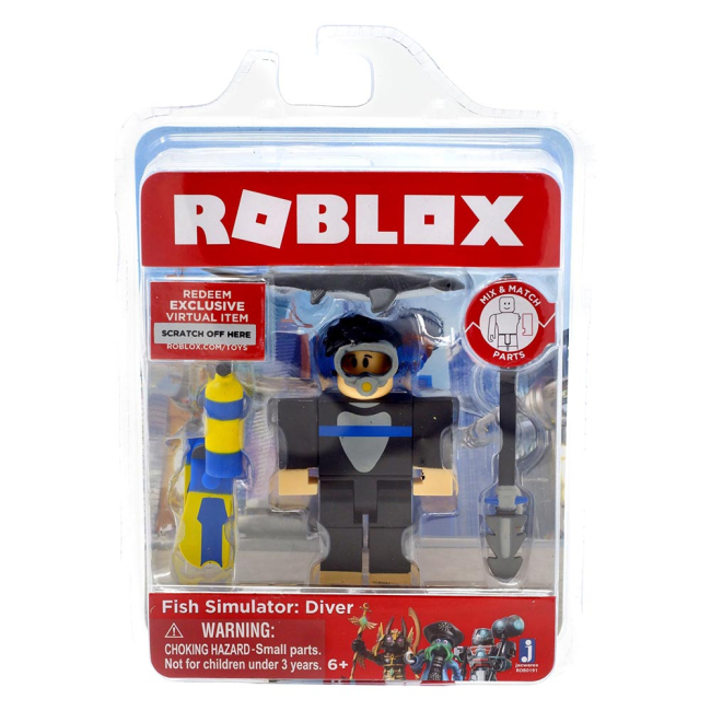 Фигурки персонажей - Фигурка Roblox Fish Simulator Diver W5 (ROB0191)#2