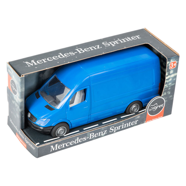 Транспорт і спецтехніка - Машинка Tigres Mercedes-Benz Sprinter Вантажівка синій (39653)#2
