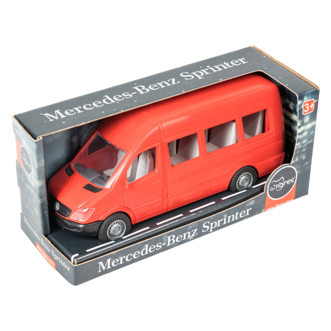 Транспорт и спецтехника - Автомобиль Tigres Mercedes-Benz Sprinter пассажирский красный (39656)#2