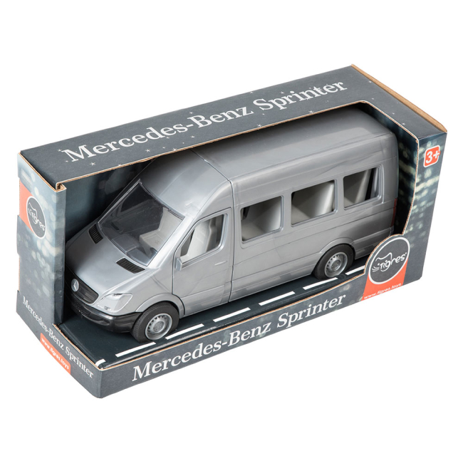 Транспорт і спецтехніка - Автомобіль Tigres Mercedes-Benz Sprinter пасажирський сірий (39658)#2