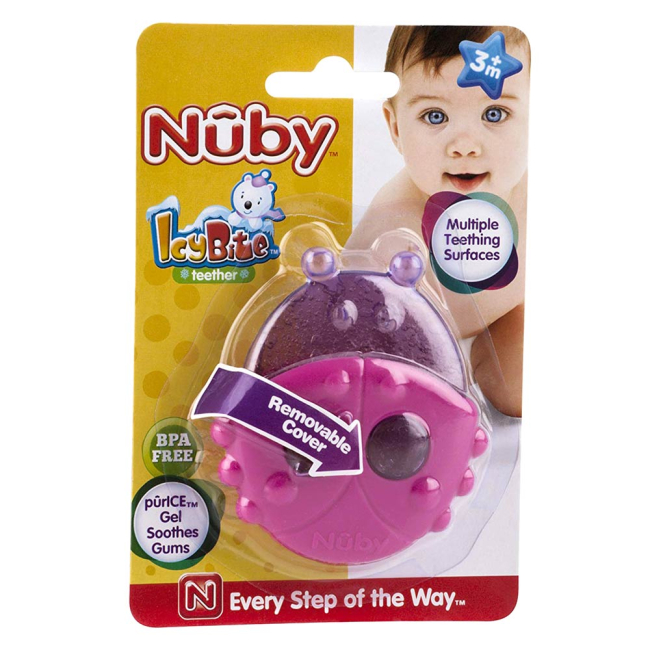 Погремушки, прорезыватели - Прорезыватель Nuby Зверюшки Божья коровка (647/3)#3