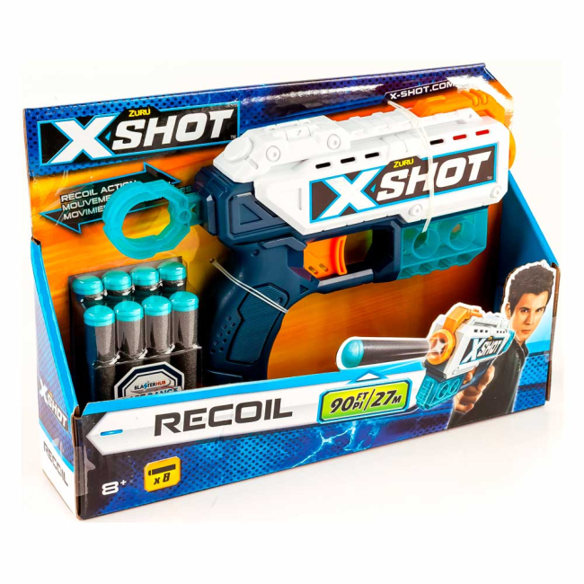 Помпова зброя - Бластер скорострільний X-Shot Excel Recoil (36184Z)#3