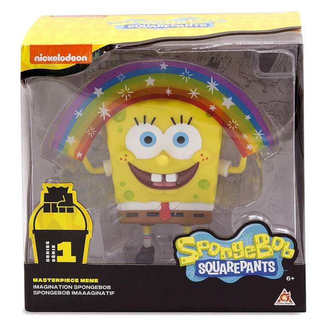 Фигурки персонажей - Фигурка Sponge Bob Masterpiece memes Воображение (EU691001)#4