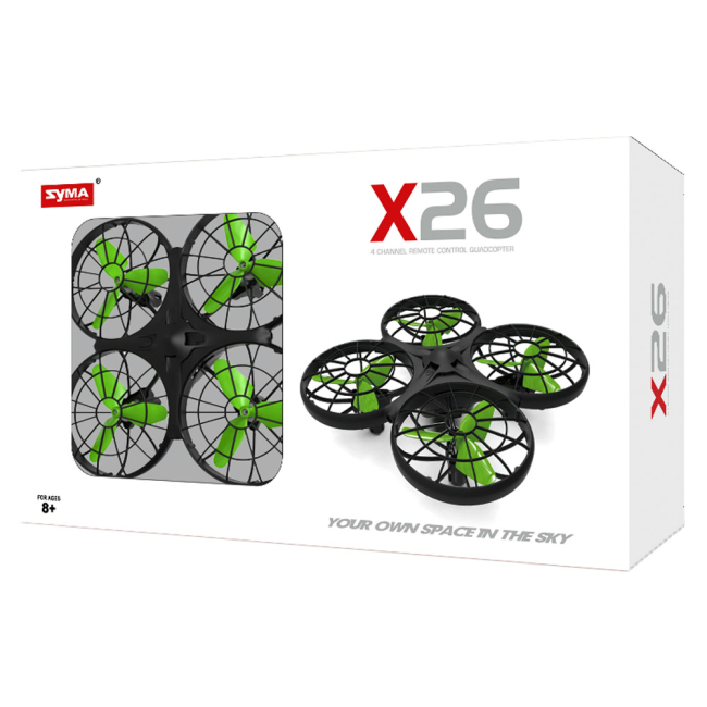 Радиоуправляемые модели - Квадрокоптер Syma X26 13 см (X26)#4