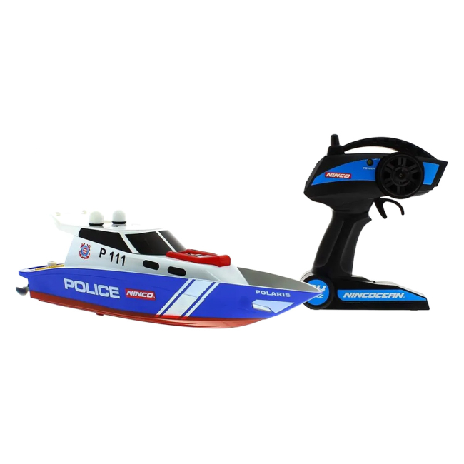 Радиоуправляемые модели - Игрушечный катер Ninco Nincocean Полиция на радиоуправлении (NH99032)#2