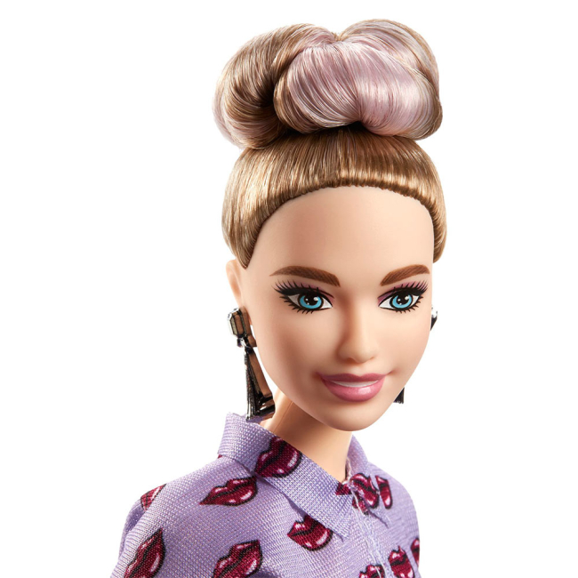 Куклы - Кукла Barbie Fashionistas Поцелуй лаванды пышка (FBR37/FJF40)#3