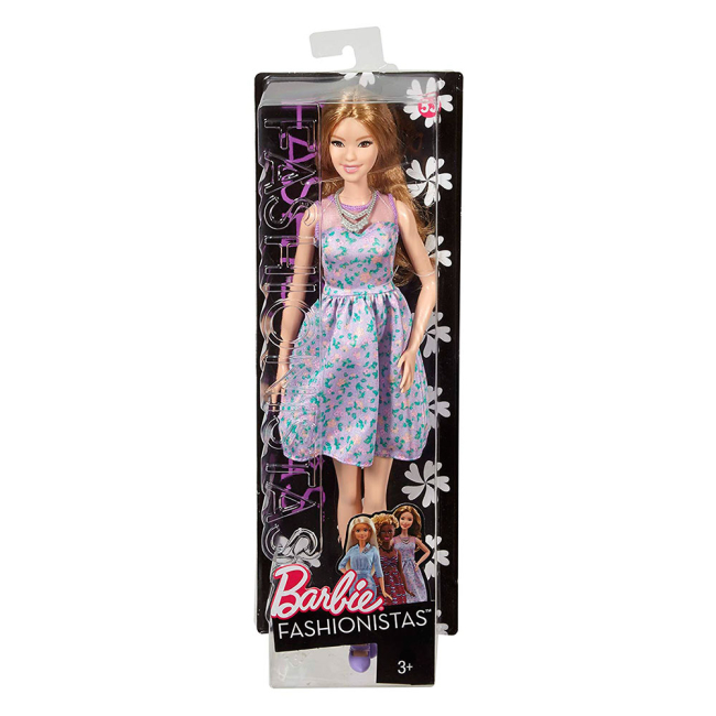 Ляльки - Лялька Barbie Fashionistas Прекрасний ліловий (FBR37/DVX75)#5