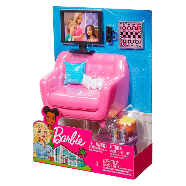 Мебель и домики - Набор Barbie Гостинная (FXG33/FXG36)#4