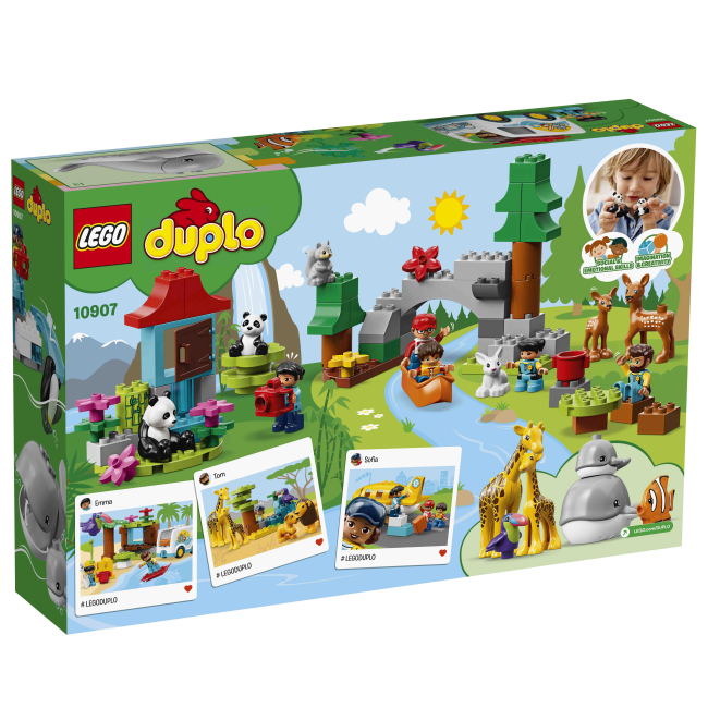 Конструкторы LEGO - Конструктор LEGO DUPLO Животные мира (10907)#6