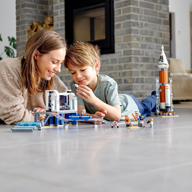 Конструкторы LEGO - Конструктор LEGO City Космическая ракета и пункт управления запуском (60228)#7