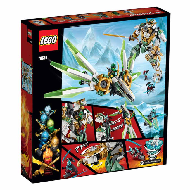 Конструкторы LEGO - Конструктор LEGO Ninjago Робот-титан Ллойда (70676)#4