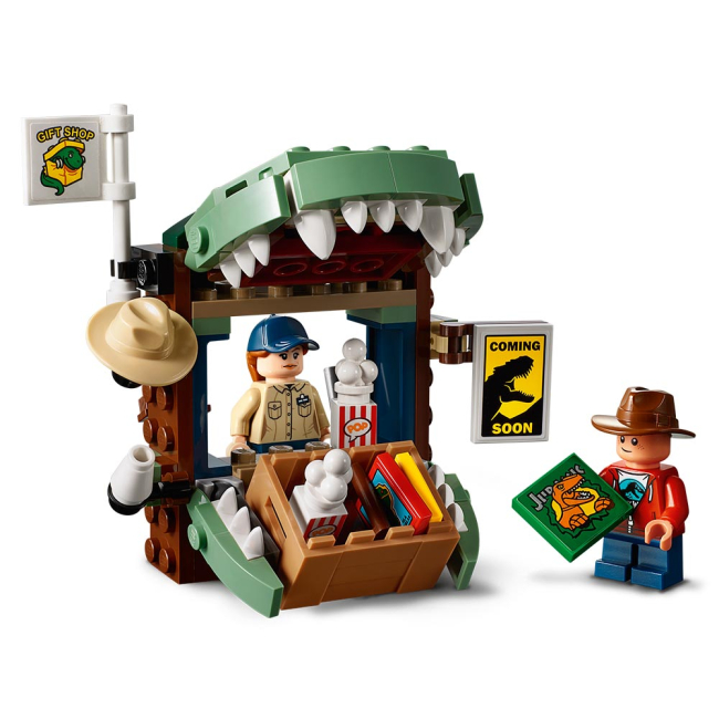Конструкторы LEGO - Конструктор LEGO Jurassic world Дилофозавр на воле (75934)#3