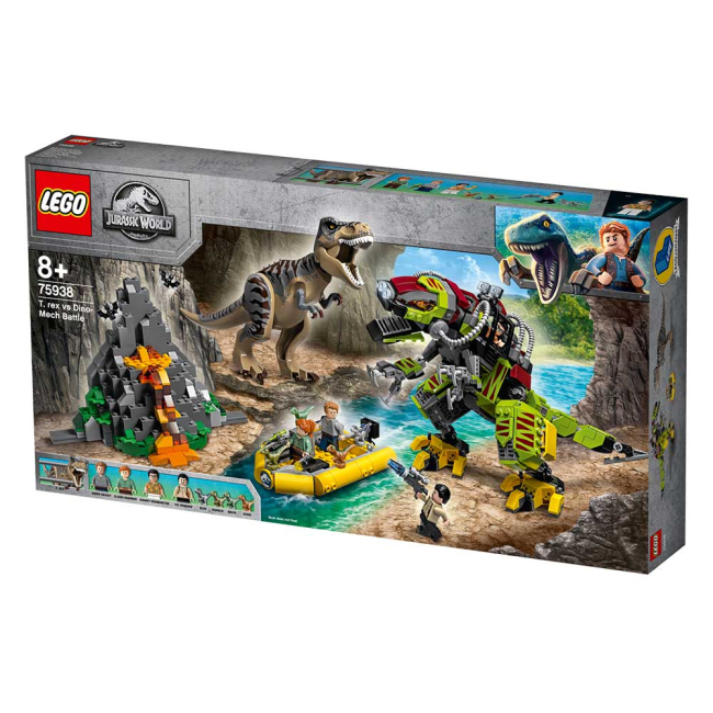 Конструкторы LEGO - Конструктор LEGO Jurassic world Бой тиранозавра против робота-динозавра (75938)#2