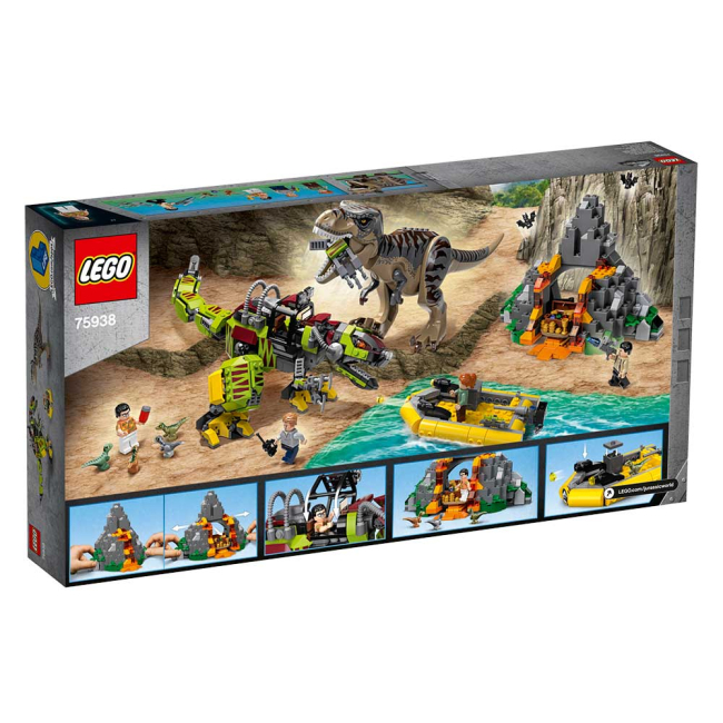 Конструкторы LEGO - Конструктор LEGO Jurassic world Бой тиранозавра против робота-динозавра (75938)#3