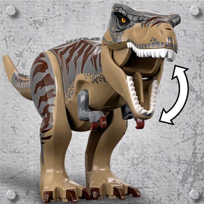 Конструкторы LEGO - Конструктор LEGO Jurassic world Бой тиранозавра против робота-динозавра (75938)#4
