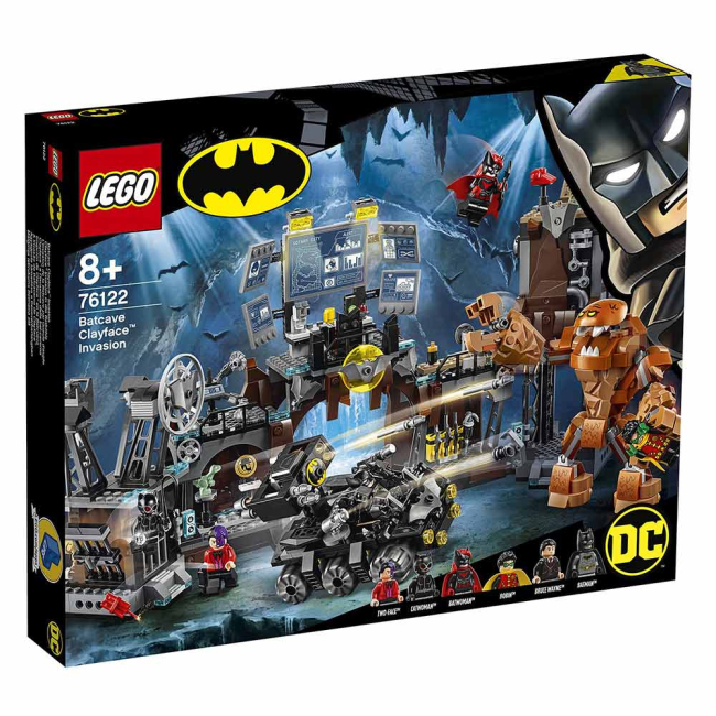 Конструктори LEGO - Конструктор LEGO Super heroes Вторгнення Глиноликого у бет-печеру (76122)#2
