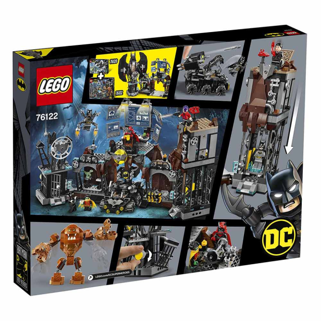 Конструктори LEGO - Конструктор LEGO Super heroes Вторгнення Глиноликого у бет-печеру (76122)#3