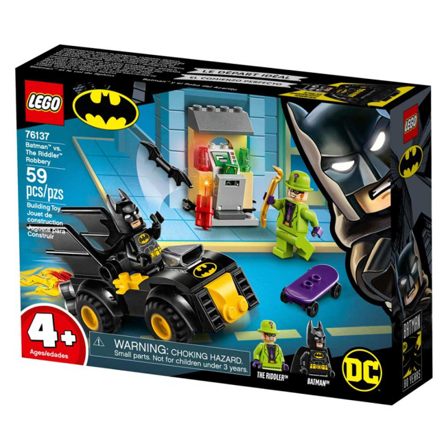 Конструкторы LEGO - Конструктор LEGO Super heroes Бэтмен против ограбления Загадочника (76137)#3