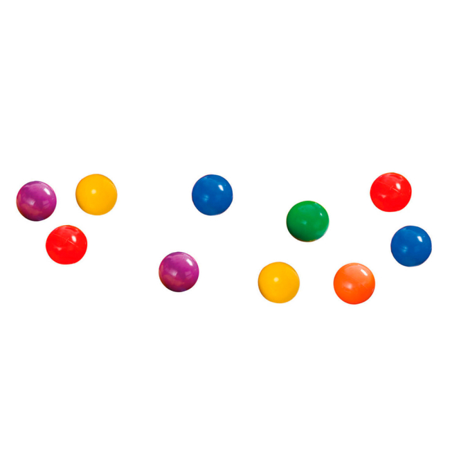 Ігрові комплекси, гойдалки, гірки - Набір для сухого басейну Intex Веселі м'ячі пластик (49600NP)#2