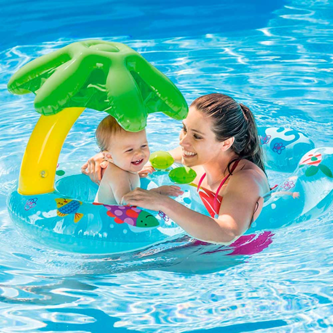 Для пляжа и плавания - Плот надувной Intex Остров 117х75 см (56590NP)#3