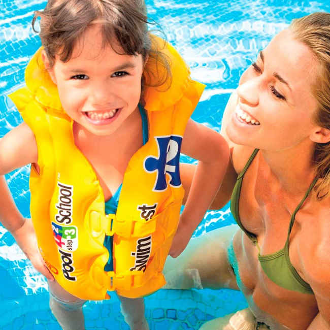 Для пляжу і плавання - Жилет надувний Intex Делюкс 50x47 см (58660EU)#3