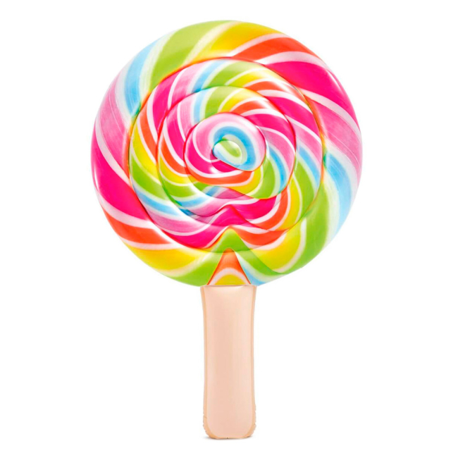 Для пляжу і плавання - Пліт надувний Intex Льодяник 208x135 см (58753EU)#2