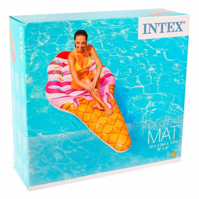 Для пляжа и плавания - Плот надувной Intex Мороженное 224x107 см (58762EU)#3