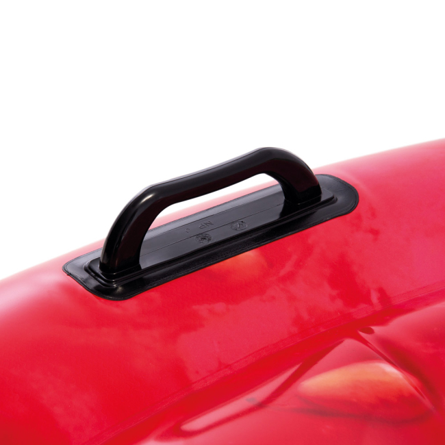 Для пляжу і плавання - Пліт надувний Intex Полуничка 168x142 см із ручками (58781EU)#4