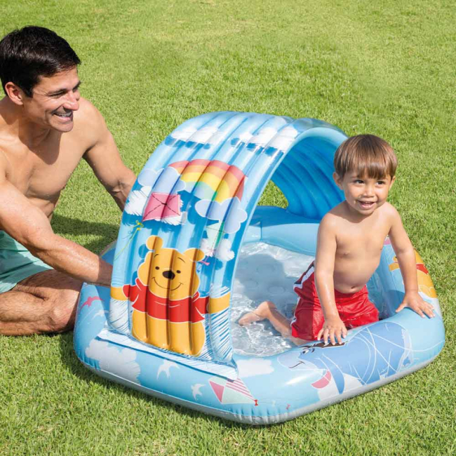 Для пляжа и плавания - Бассейн надувной Intex Винни Пух (58415NP)#2