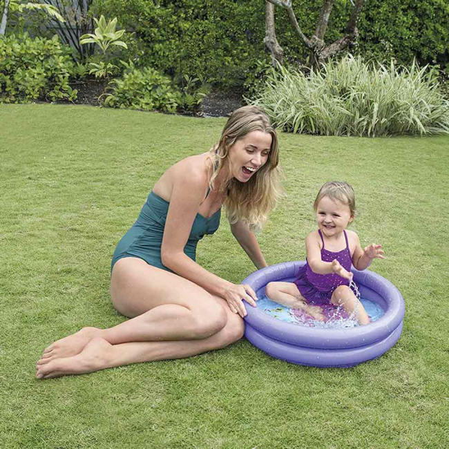 Для пляжу і плавання - Басейн надувний Intex My first pool Восьминіжок синій 61x15 см (59409NP/2)#2