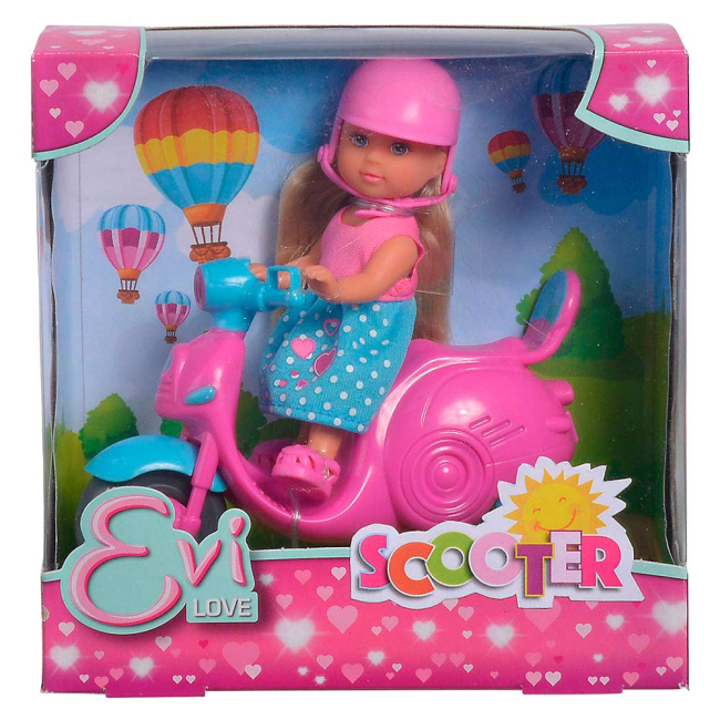 Куклы - Игровой набор Steffi & Evi На скутере (5733345)#3