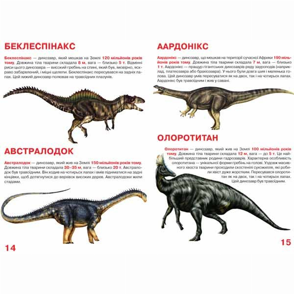 Пізнавальні книги (4-10 років) - Книжка «Велика книга Динозаври» українською (9789669369222)#3