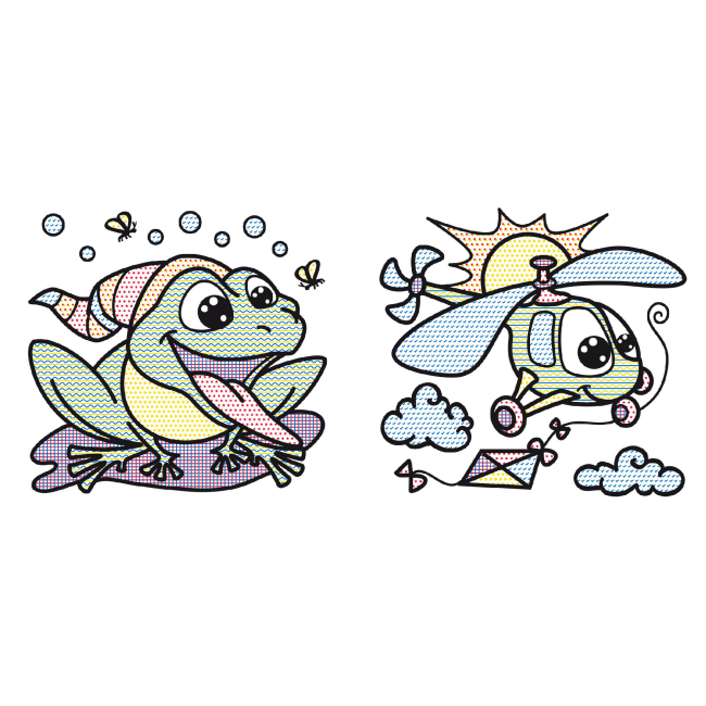 Товари для малювання - ​Водні розмальовки Crystal Book Ведмедик (9786177270545)#3