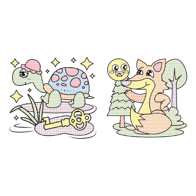 Товари для малювання - ​Водні розмальовки Crystal Book Казкові герої (9789669362056)#3