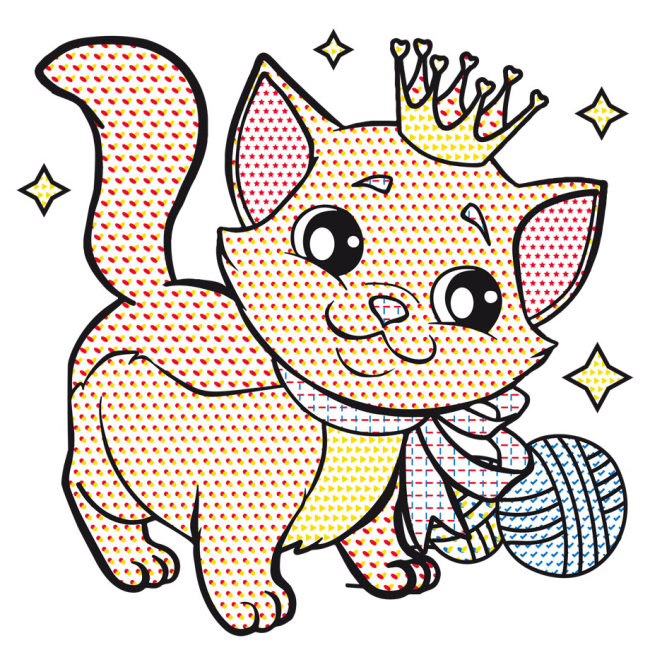 Товары для рисования - Водные раскраски Crystal Book Котики и Щенки (9789669362094)#3