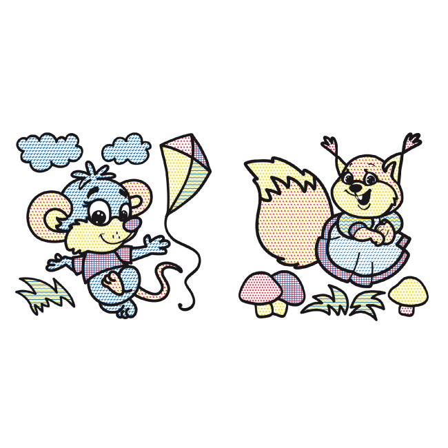 Товари для малювання - ​Водні розмальовки Crystal Book Слоненя (9786177270477)#2