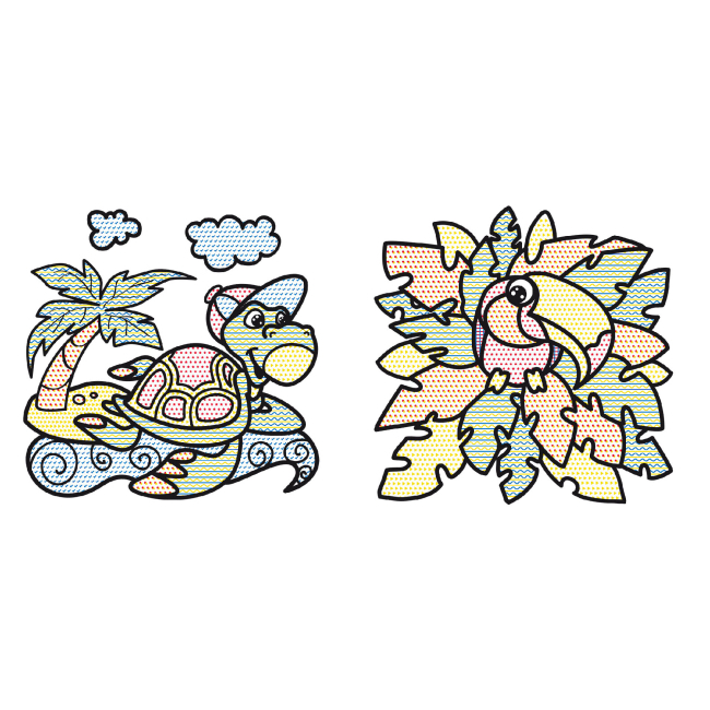 Товари для малювання - ​Водні розмальовки Crystal Book Тигря (9786177270538)#2