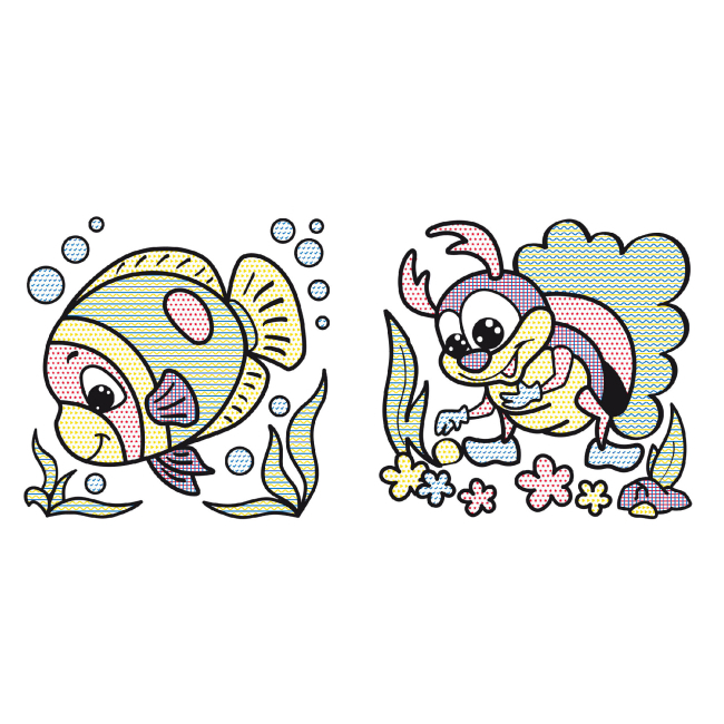 Товары для рисования - ​Водные раскраски Crystal Book Щенок (9786177270019)#2