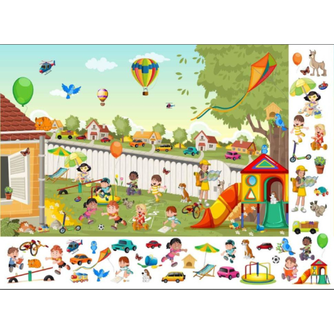 Книги-картинки для детей (2-6 лет) - Книжка-картонка «Великий віммельбух Мій будинок»  (9789669368232)#2