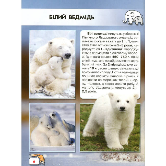 Познавательные книги (4-10 лет) - Книжка «Світ навколо нас Малята тварин» (9789669369499)#2