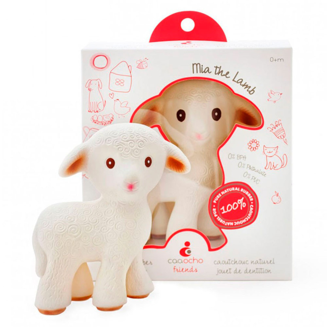Погремушки, прорезыватели - Прорезыватель Caaocho Маленький баранчик (7202)#4