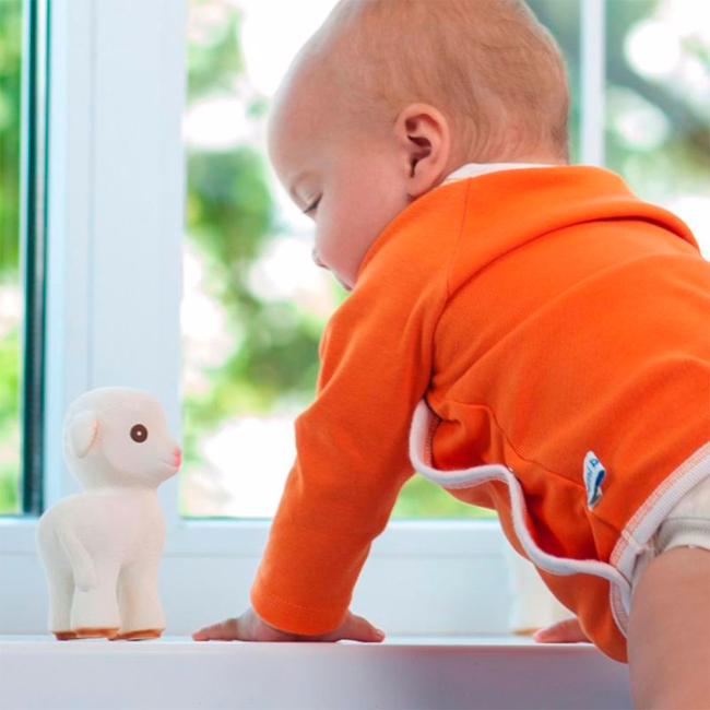 Погремушки, прорезыватели - Прорезыватель Caaocho Маленький баранчик (7202)#5