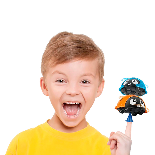 Машинки для малюків - Ігровий набір Gyro Chariot Битва жучків 4 машинки з ареною (GC1101-1)#5