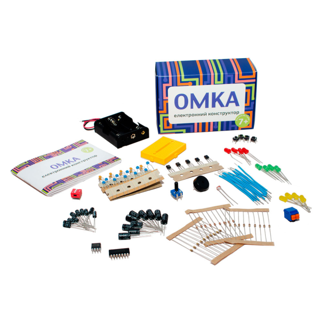 Конструкторы с уникальными деталями - Электронный конструктор BitKit Омка (4820207390010)#2