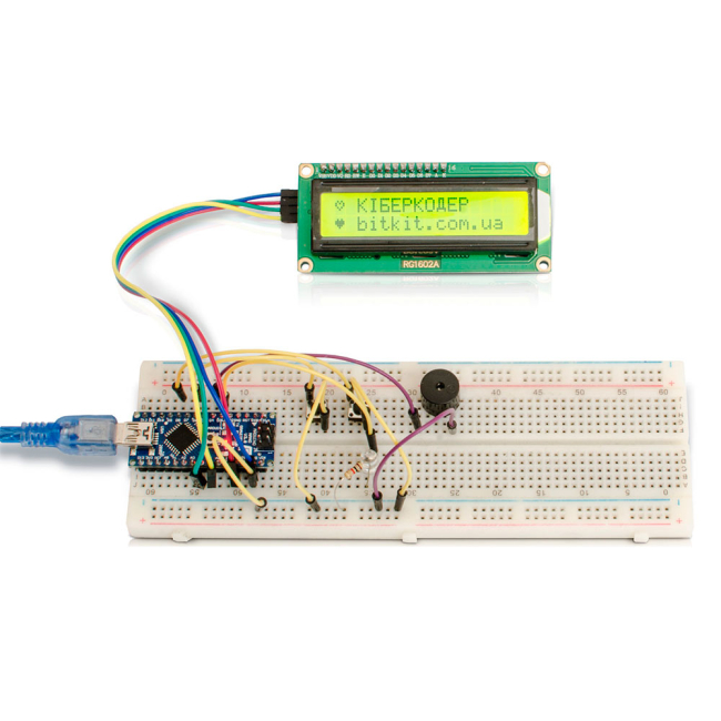 Конструкторы с уникальными деталями - Электронный конструктор BitKit Киберкодер (4820207390034)#4