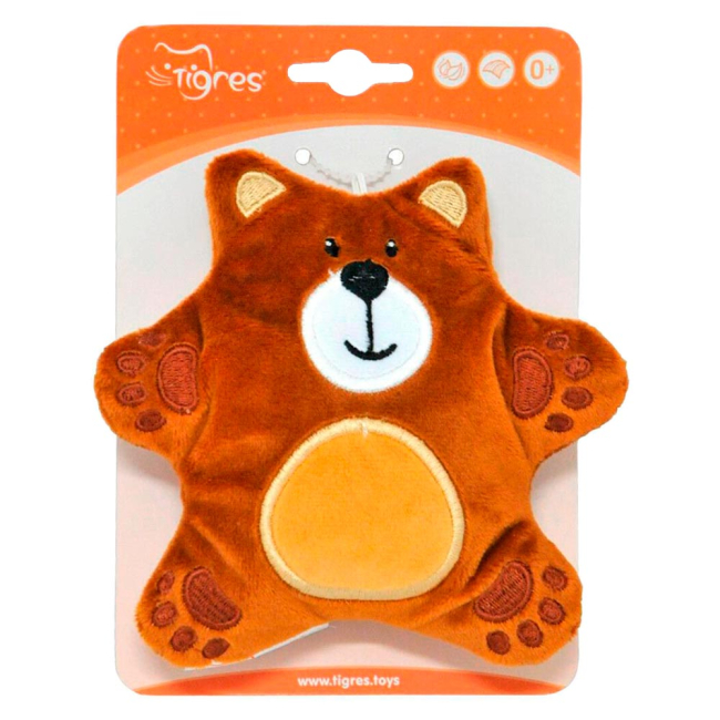 Мягкие животные - Мягкая игрушка Tigres Лучший друг Мишка 18 см (ІГ-0072)#2